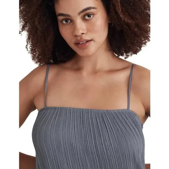 Madewell The Goldie Dress in Plissé - Picture 4 of 14